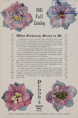 Cover for 1941 fall catalog