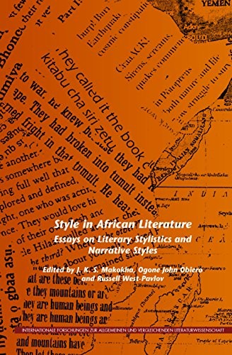 Cover for Style in African literature