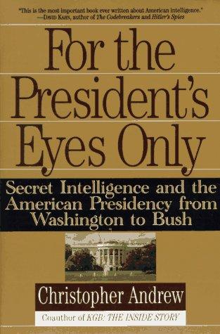 Cover for For the President's Eyes Only