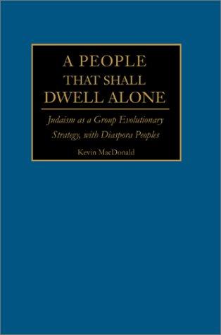 Cover for A People That Shall Dwell Alone
