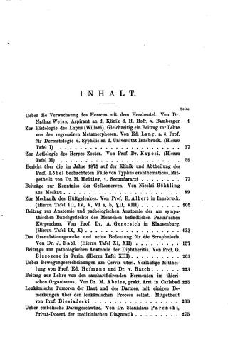 Cover for Medizinische Jahrbücher