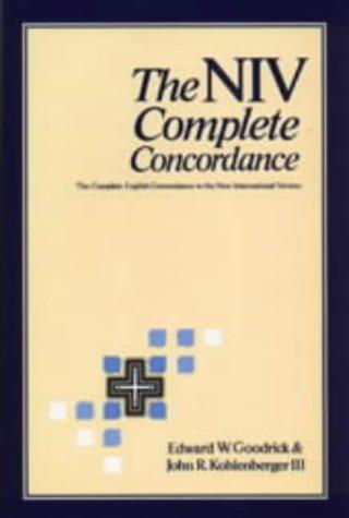 Cover for NIV Complete Concordance