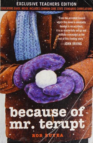 Cover for Because of Mr. Terupt