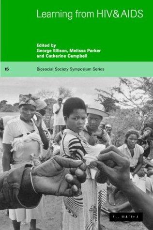 Cover for Learning from HIV and AIDS (Biosocial Society Symposium Series)