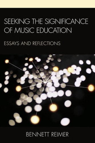 Cover for Seeking the significance of music education