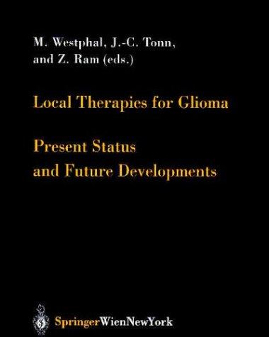 Cover for Local Therapies for Glioma