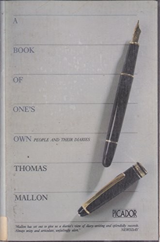 Cover for A bookof one's own