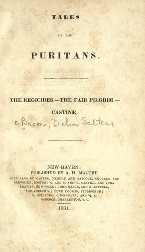 Cover for Tales of the Puritans.