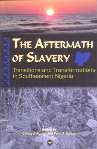 Cover for The aftermath of slavery