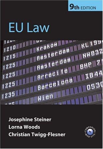 Cover for EU Law