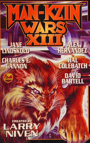 Cover for Man-Kzin wars XIII