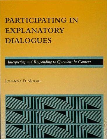 Cover for Participating in explanatory dialogues
