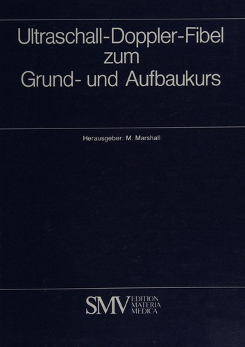 Cover for Ultraschall-Doppler-Fibel zum Grund- und Aufbaukurs