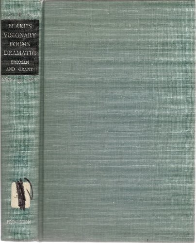 Cover for Blake's visionary forms dramatic