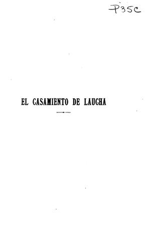 Cover for El casamiento de laucha