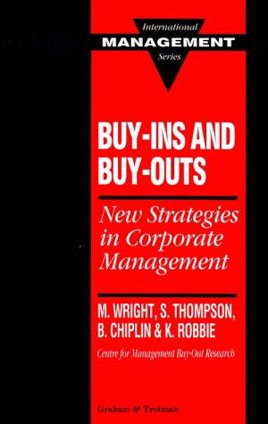 Cover for Buy-ins and buy-outs