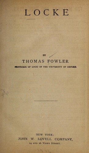 Cover for Locke