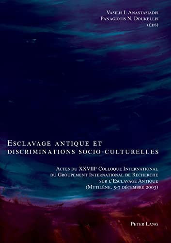 Cover for Esclavage Antique Et Discriminations Socio-Culturelles