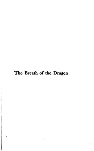 Cover for The breath of the dragon
