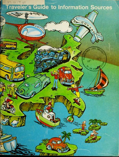 Cover for Traveler's guide to information sources.