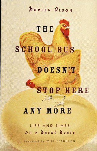 Cover for The school bus doesn't stop here any more