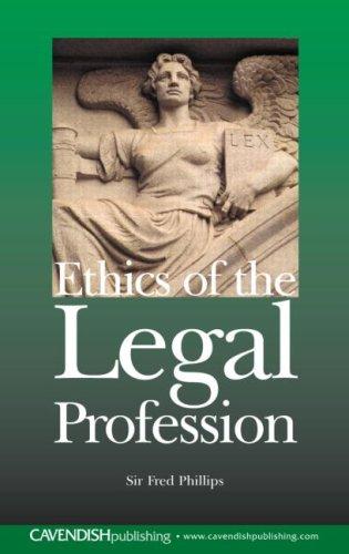Cover for Ethics of the Legal Profession