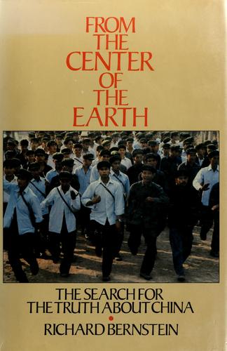 Cover for From the center of the earth