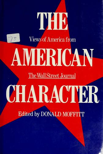 Cover for The American character