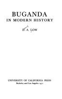Cover for Buganda in modern history