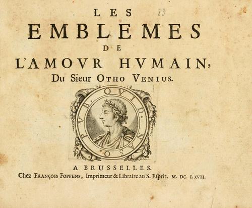 Cover for Les emblemes de l'amour humain