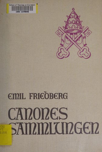 Cover for Die Canones-Sammlungen zwischen Gratian und Bernhard von Pavia