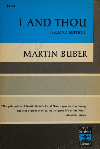 Cover for I And Thou, Second Edition