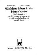 Cover for Was Maos Erben in der Schule lernen