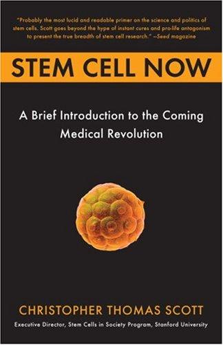 Cover for Stem Cell Now