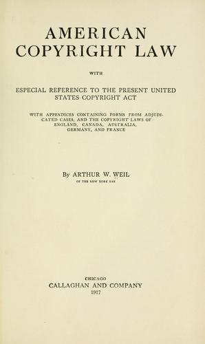 Cover for American copyright law