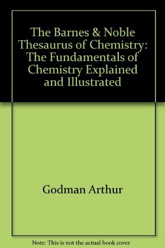 Cover for The Barnes & Noble thesaurus of chemistry
