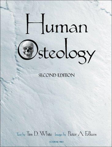 Cover for Human Osteology, Second Edition
