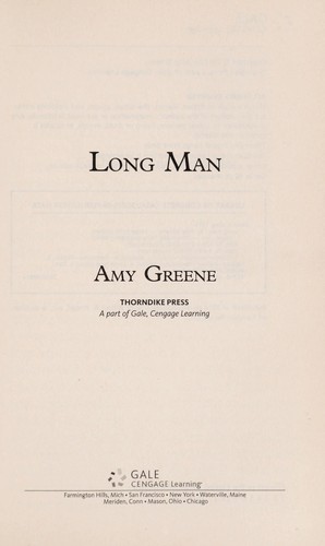 Cover for Long man