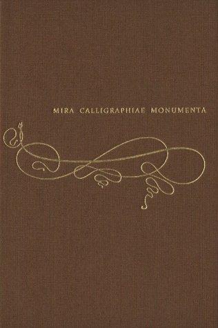 Cover for Mira calligraphiae monumenta