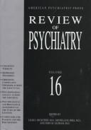Cover for American Psychiatric Press Review of Psychiatry