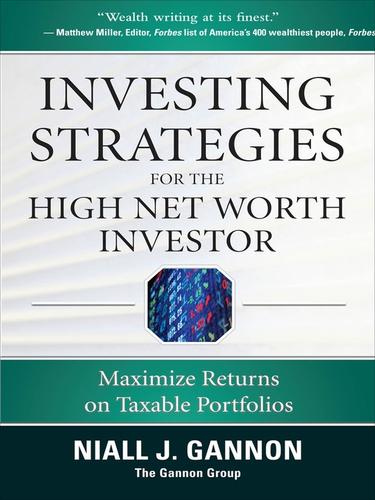 Cover for Investing Strategies for the High Net-Worth Investor