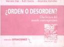 Cover for Orden O Desorden / Order or Disorder