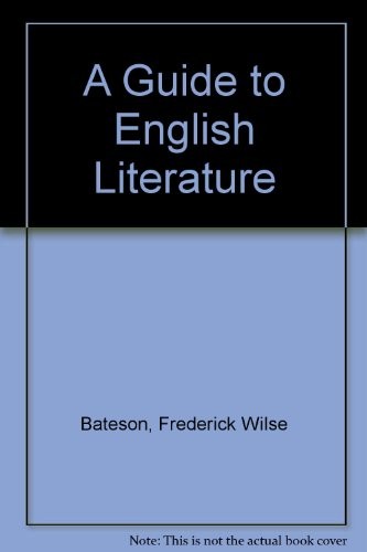 Cover for A guide to English literature