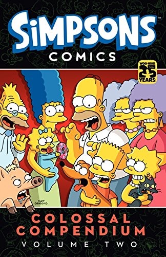 Cover for Simpsons Comics Colossal Compendium Volume 2