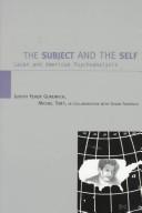 Cover for The subject and the self