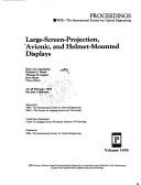 Cover for Large-screen-projection, avionic, and helmet-mounted displays