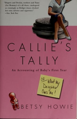 Cover for Callie's tally
