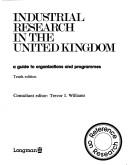 Cover for Industrial research in the United Kingdom