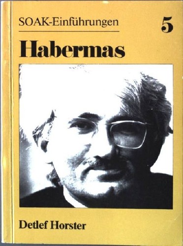 Cover for Habermas zur Einführung