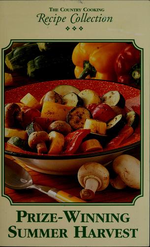 Cover for Prize-winning summer harvest